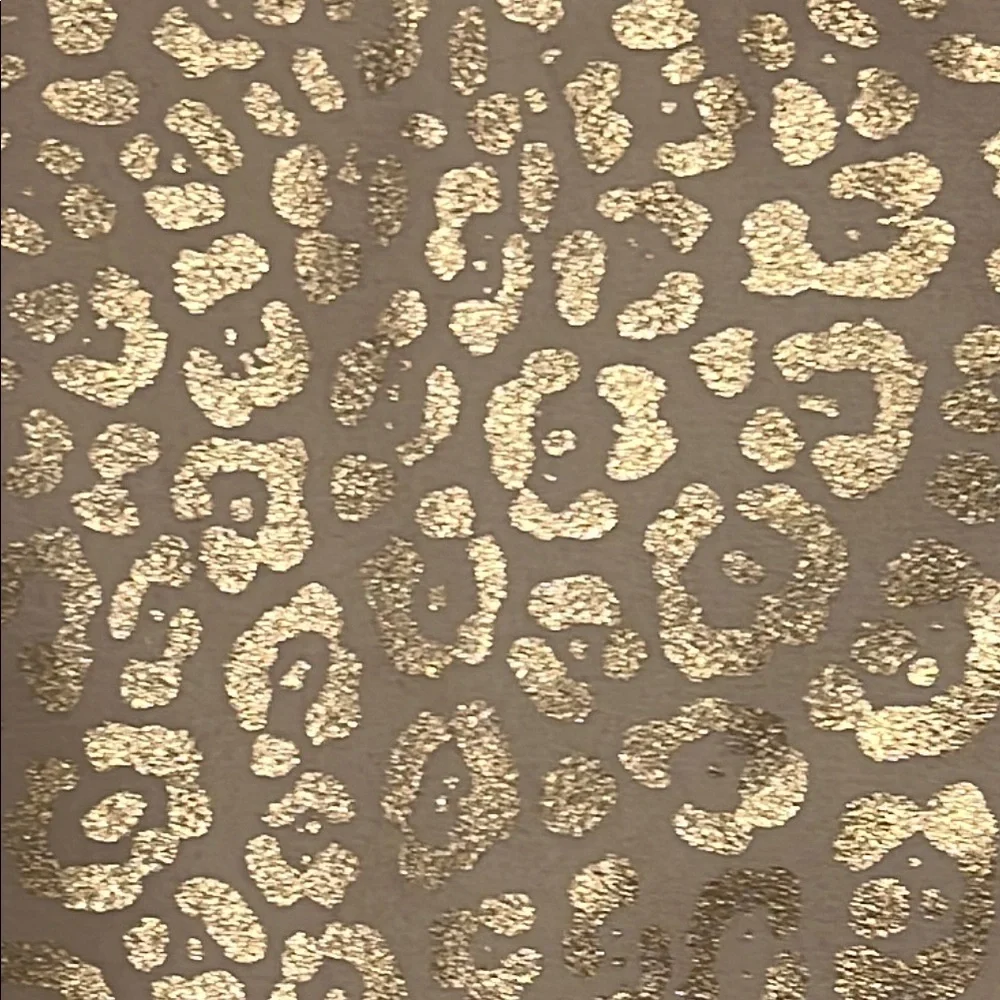 MICHAEL Michael Kors Gold Leopard Sailor Collar Ruffled Blouse w/Flare Sleeves 💛 - Picture 10 of 12